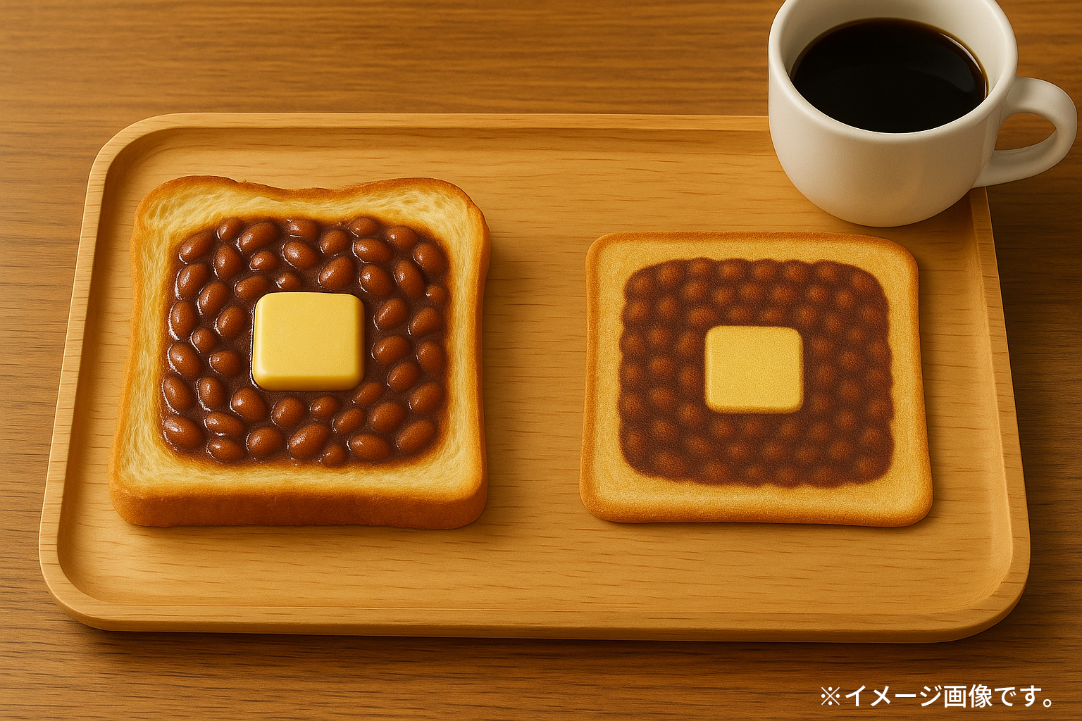 「食べられない小倉トースト!? 名古屋土産にぴったりのミニタオル