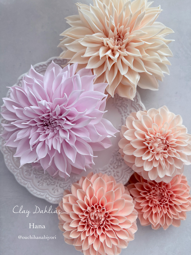 New Arrivals ダリアカッター、ローズリーフとダリアのシリコンモールド