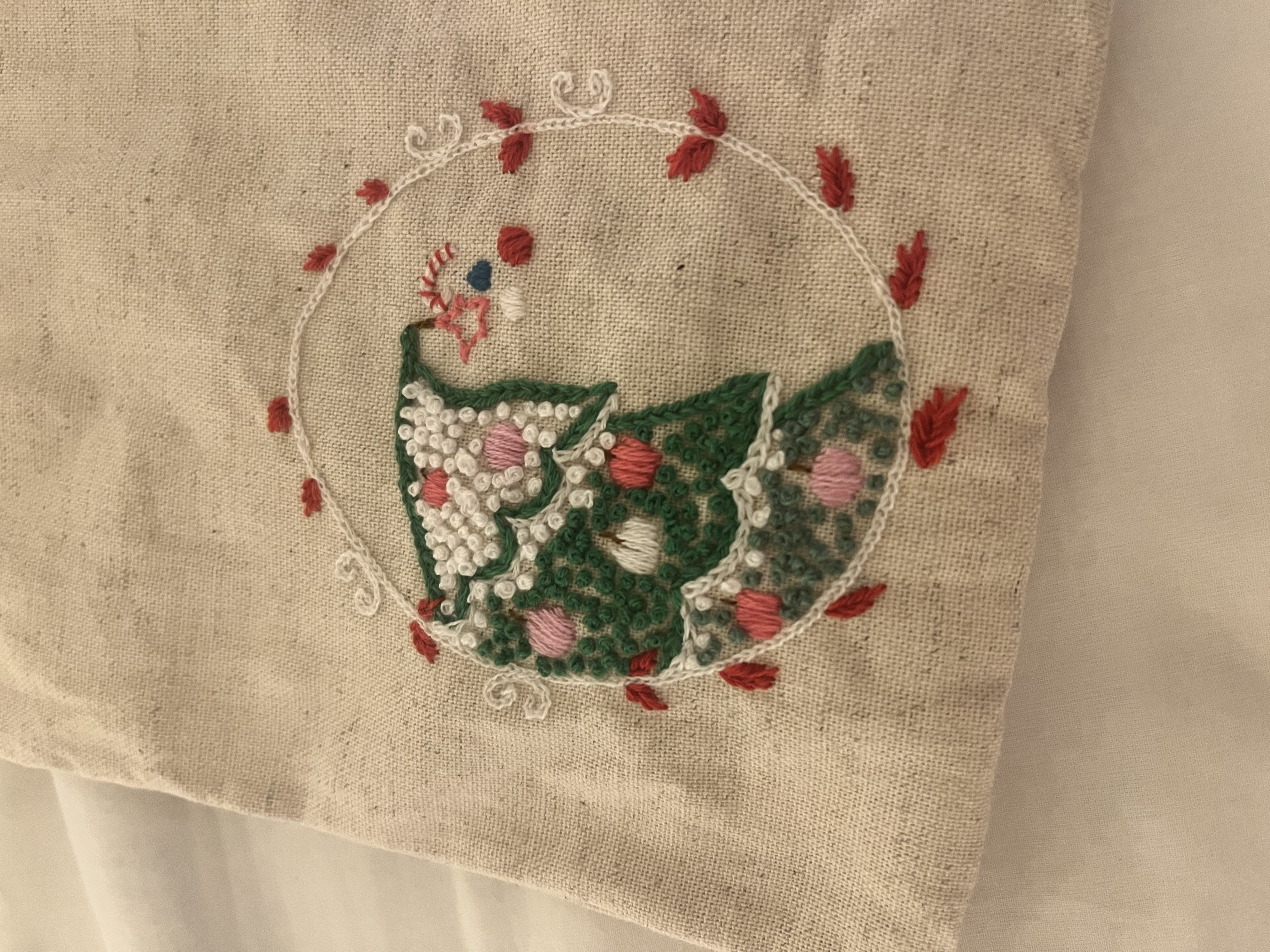 【完売御礼】クリスマス柄ポーチ♡3個ご購入ありがとうございます!