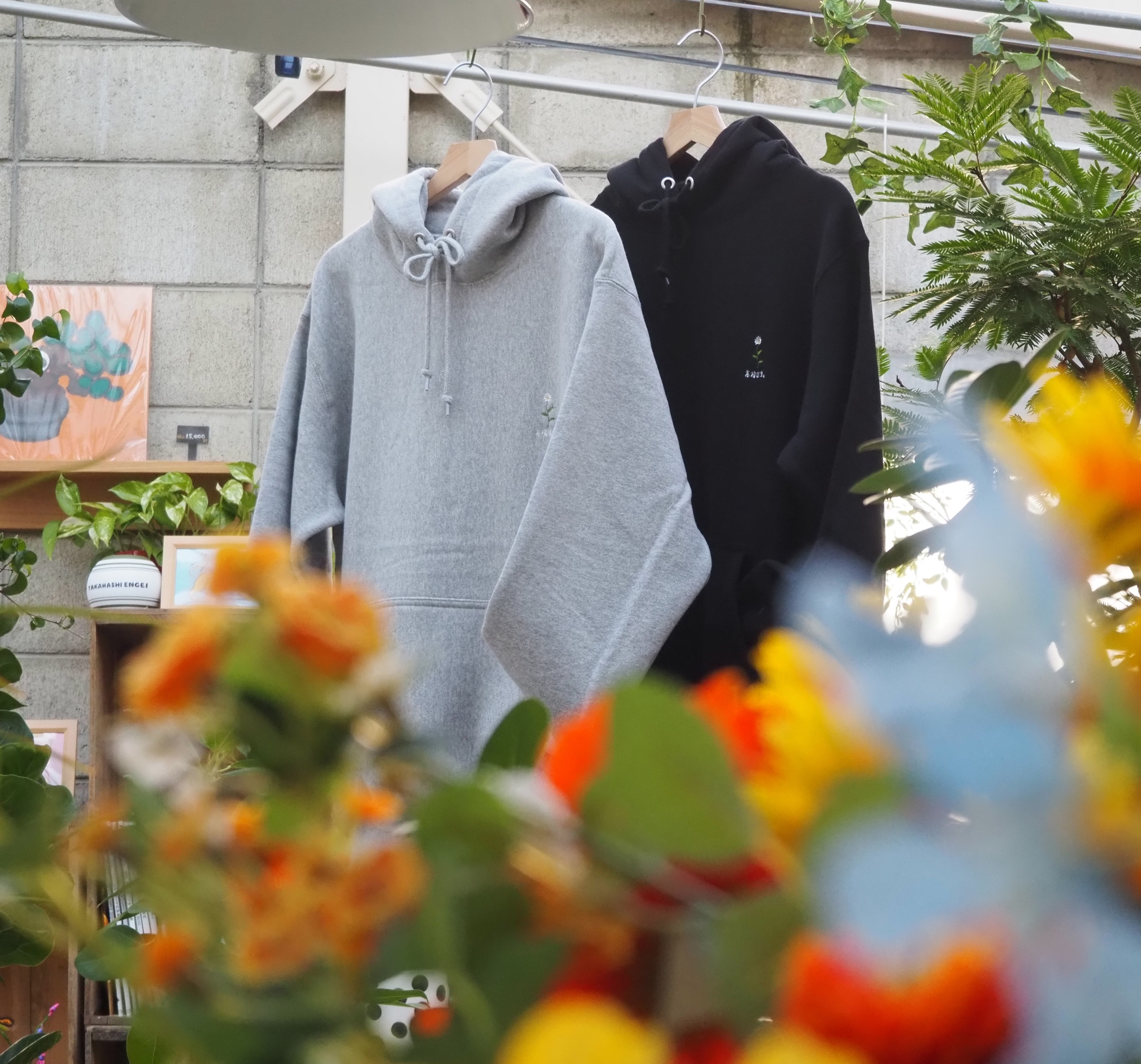 高橋園芸オリジナルパーカー完成しました〜!