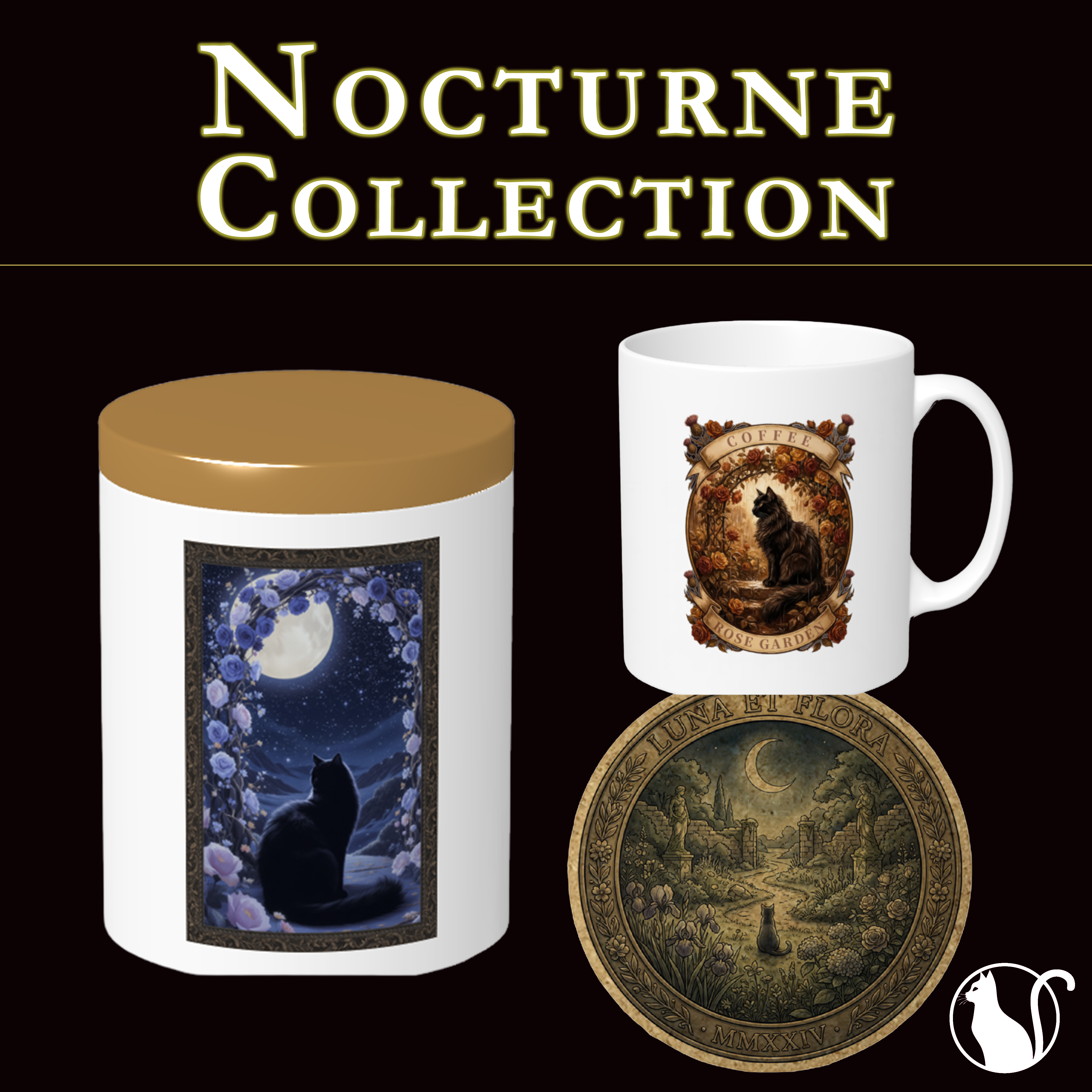 月夜に佇む猫たちへ — Nocturne Collection がはじまりました