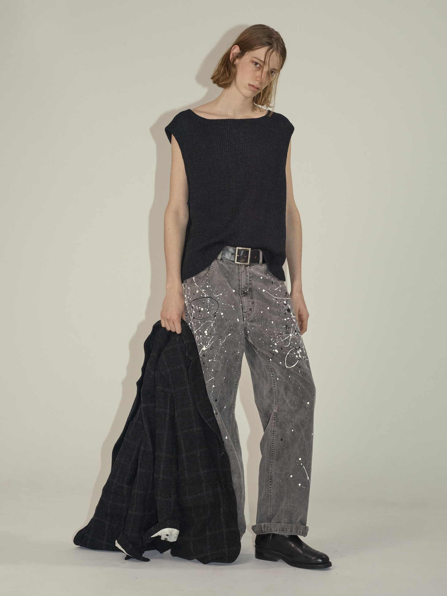 ensou.(エンソウ) 「Boat Neck Sleeveless」