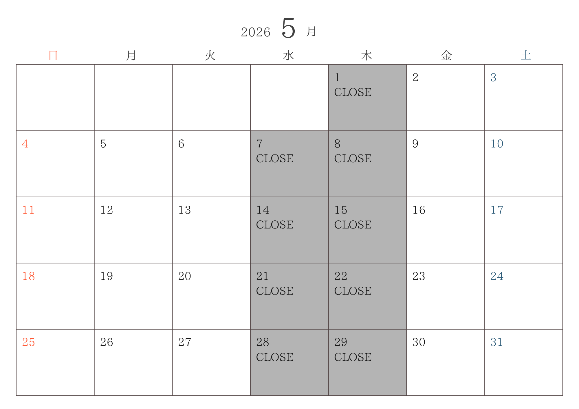 Information -May-