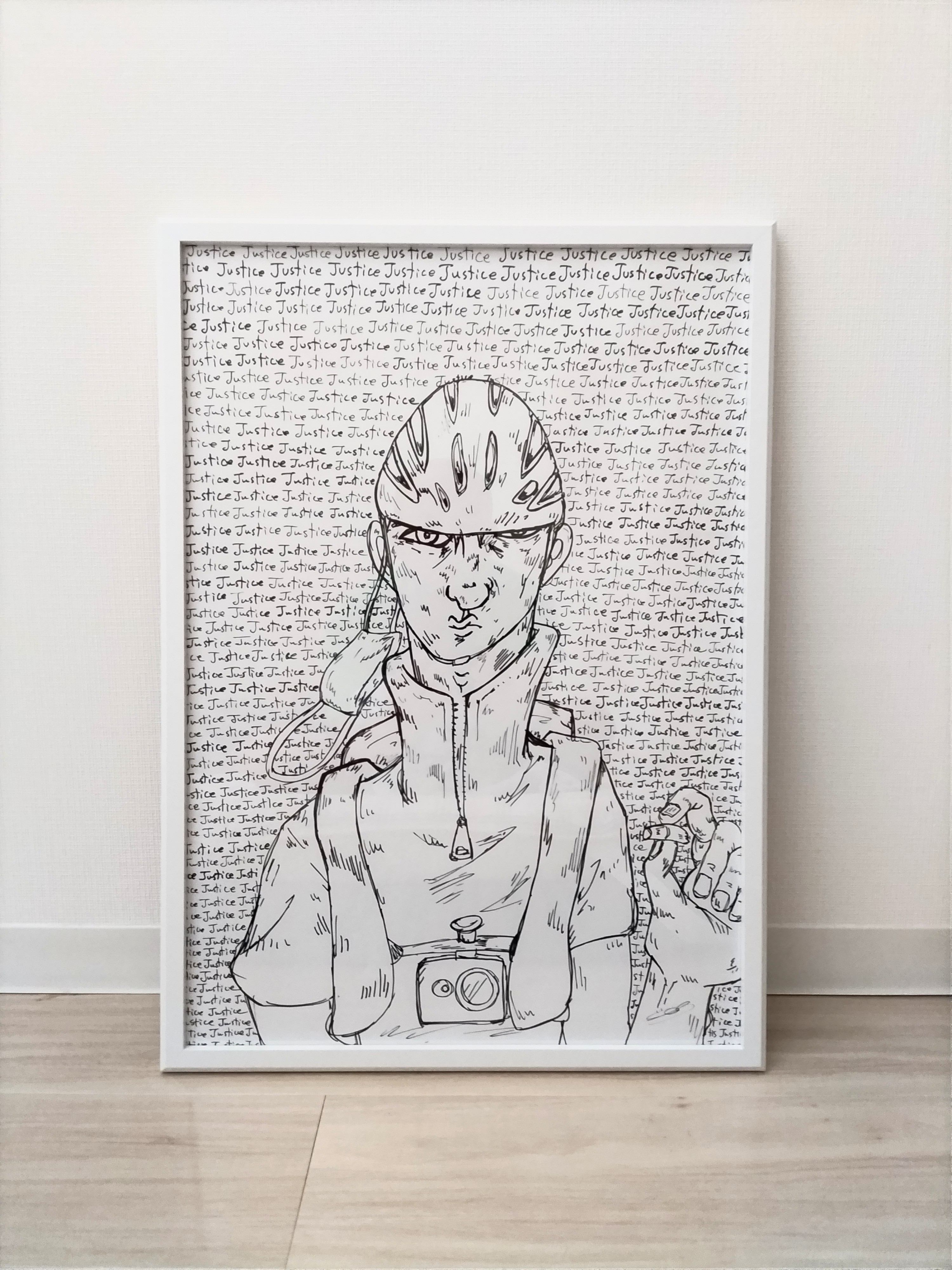 ペン画／再利用紙のご紹介