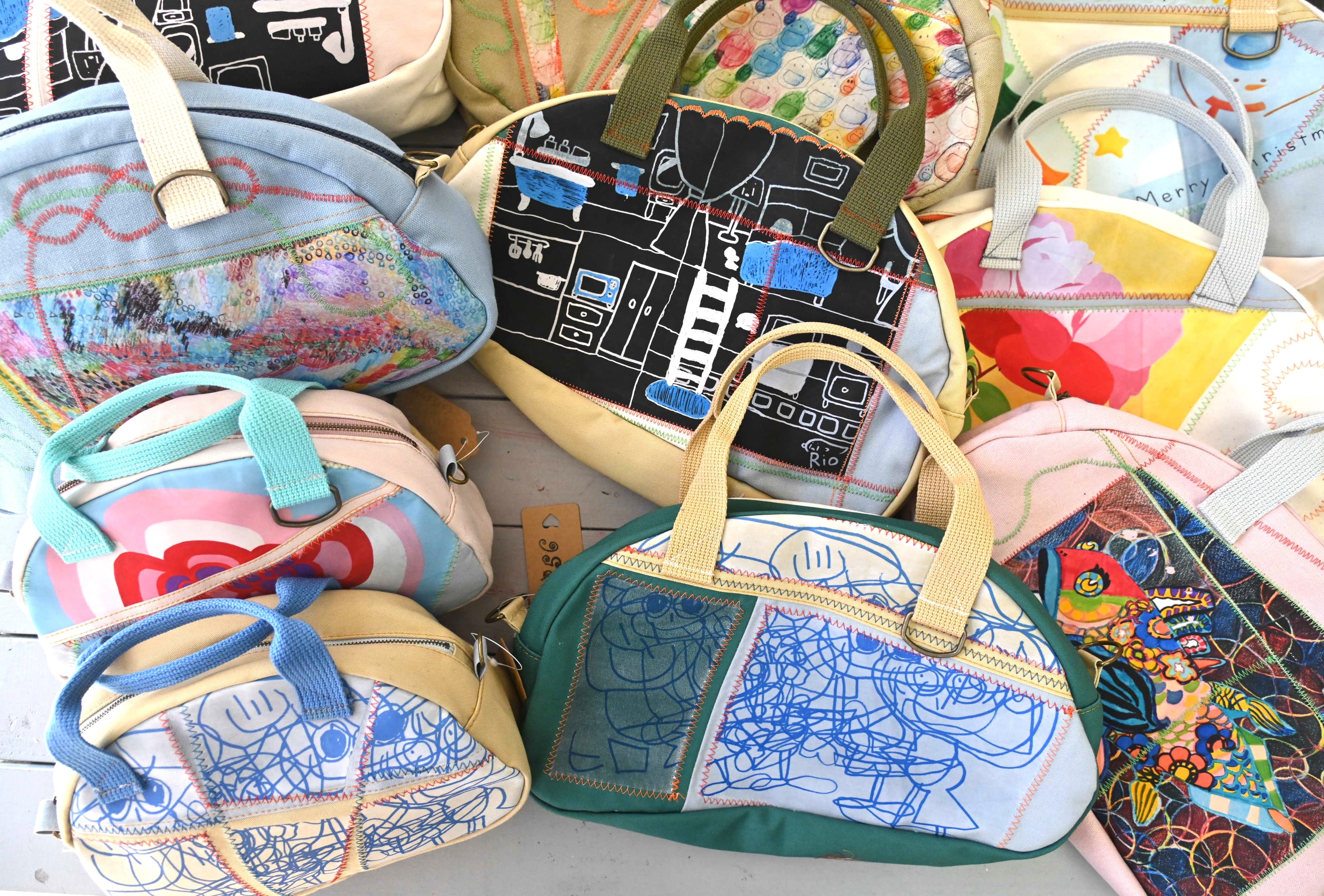 8756の第5弾アイテム①｜ミニボストンバッグ9種