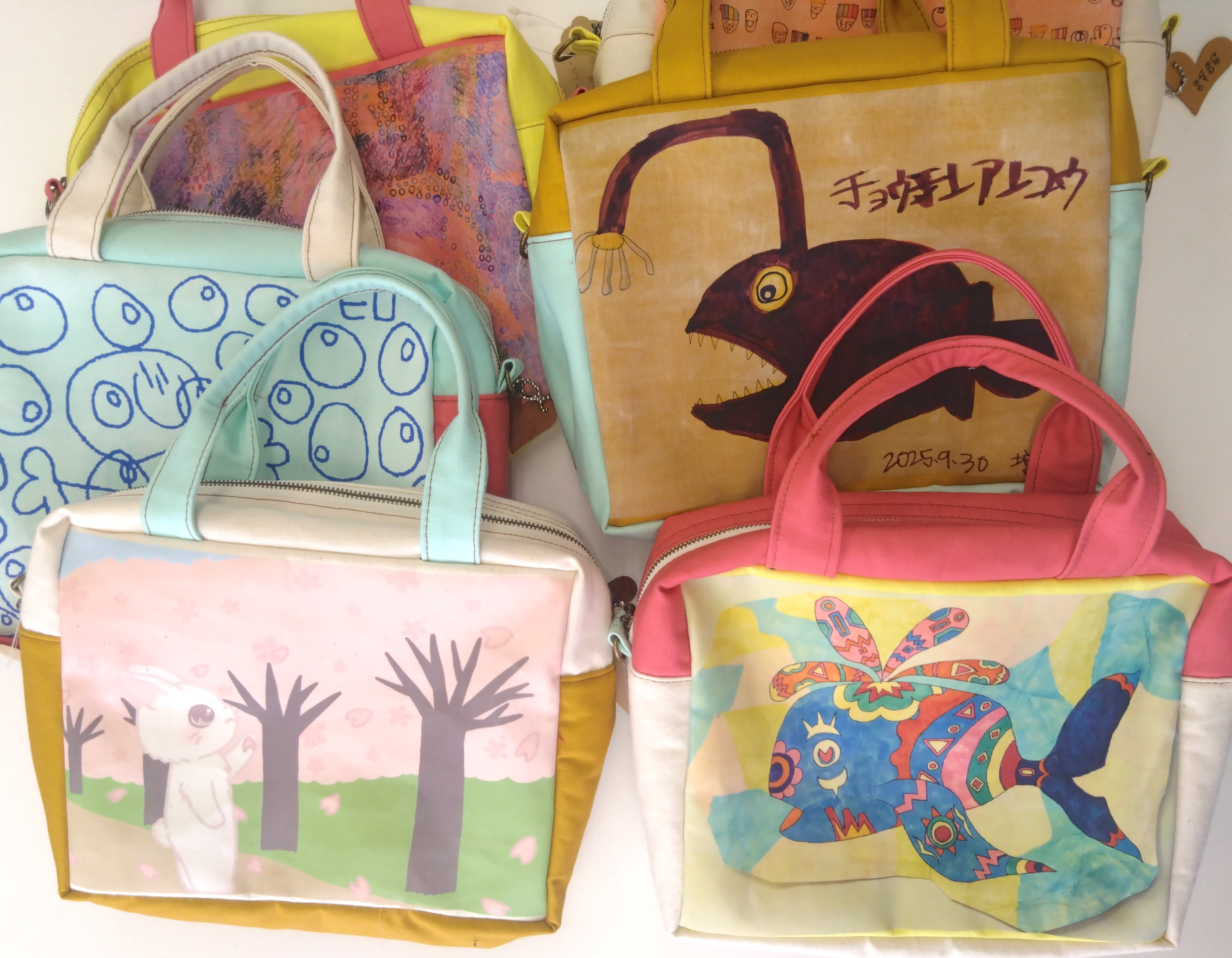 第6弾アイテム②｜ミニボストンバッグ6種