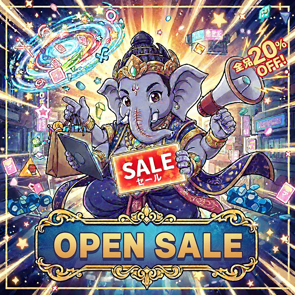 @@ 開店記念セール　明日まで !! （～2026年1月31日）