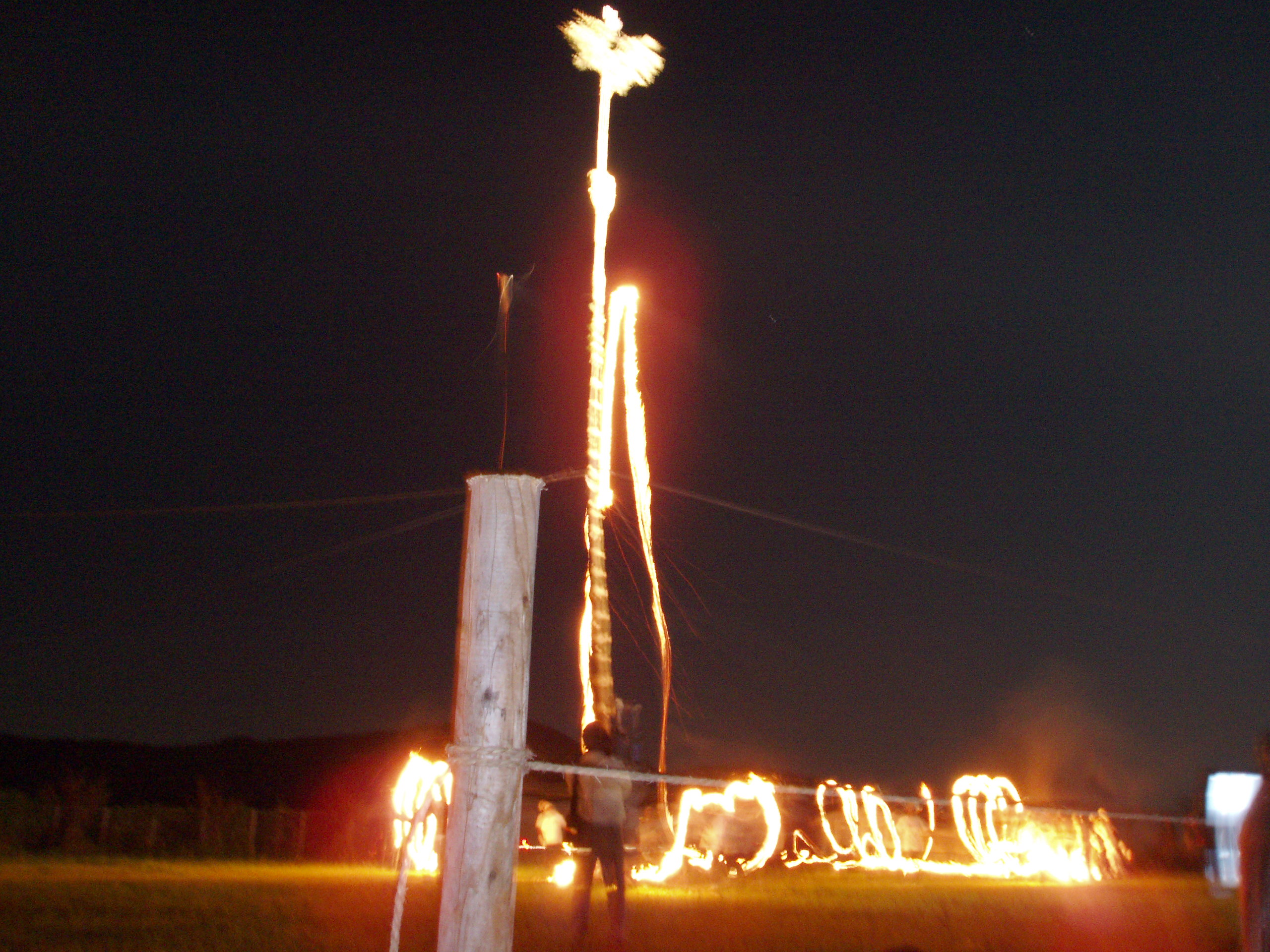 古式柱松（火祭り）