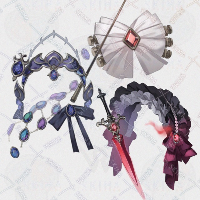 幻想遊戯団様　ボードゲーム「ペンデュラムドールズ」アイテムイラスト制作