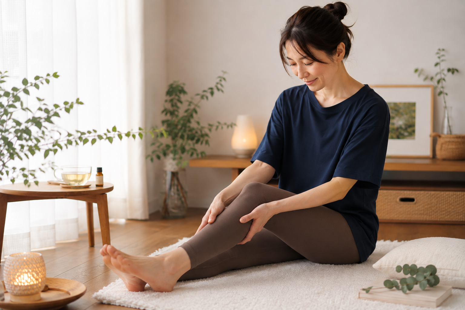 心地よい暮らしの手帖②  ～自分でできる癒やしのマッサージ～