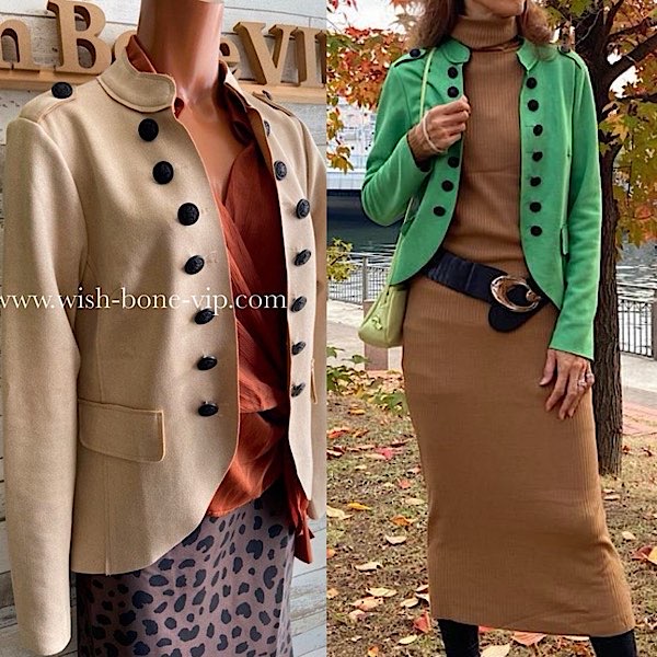 パリで見つけたミリタリージャケット