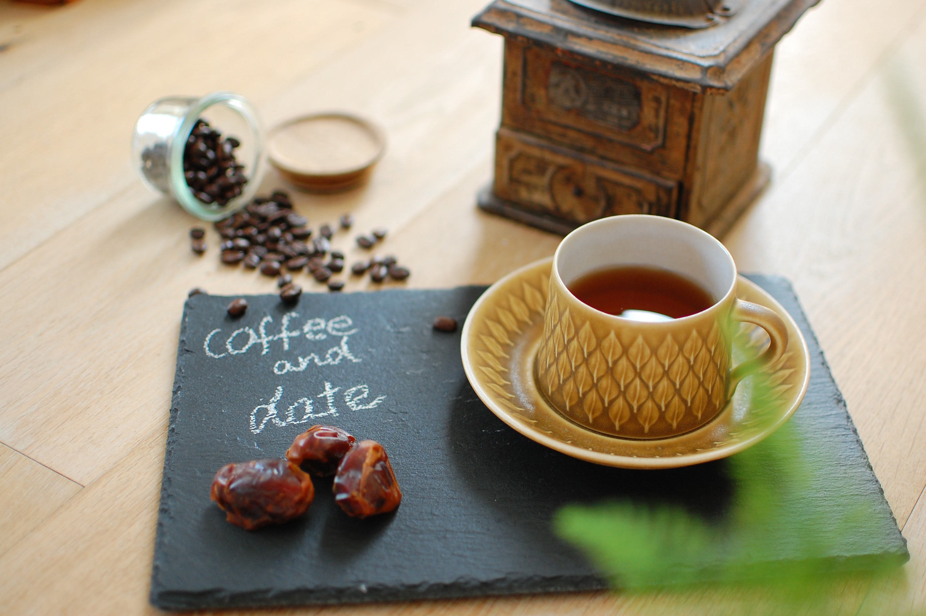 Coffee and Date　切っても切り離せない、人生のパートナー！