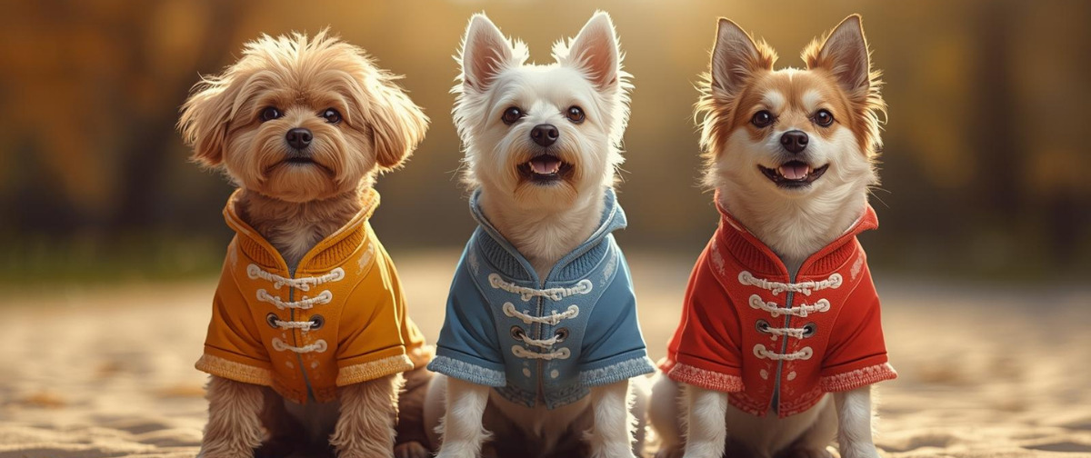 ドックウェアのサイズについて