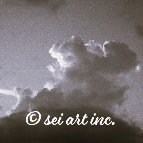 Cumulonimbus Cloud (B&W) | 積乱雲　モノクロ