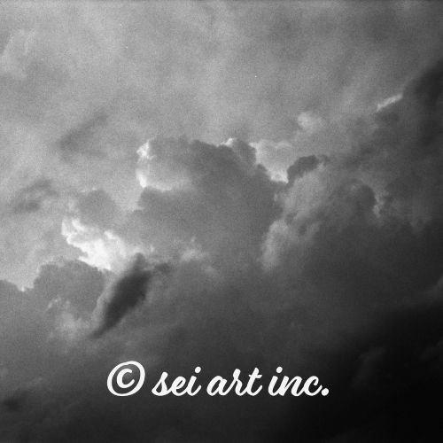 Clouds (B&W) | 雲 モノクロ