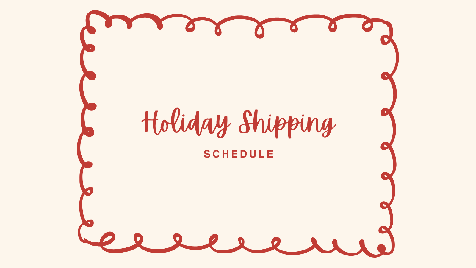 年末年始休暇のお知らせ