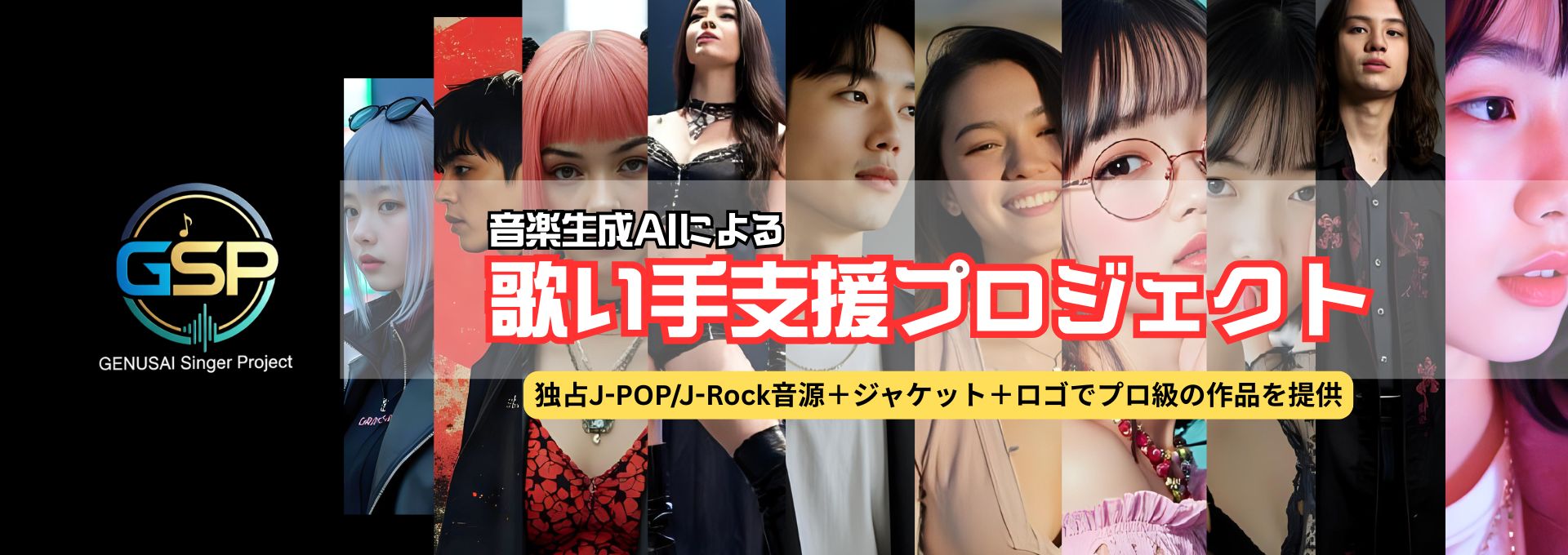 【予算2万円】プロ品質のオリジナル曲で歌手デビュー！歌い手支援プロジェクトGSP、始動。