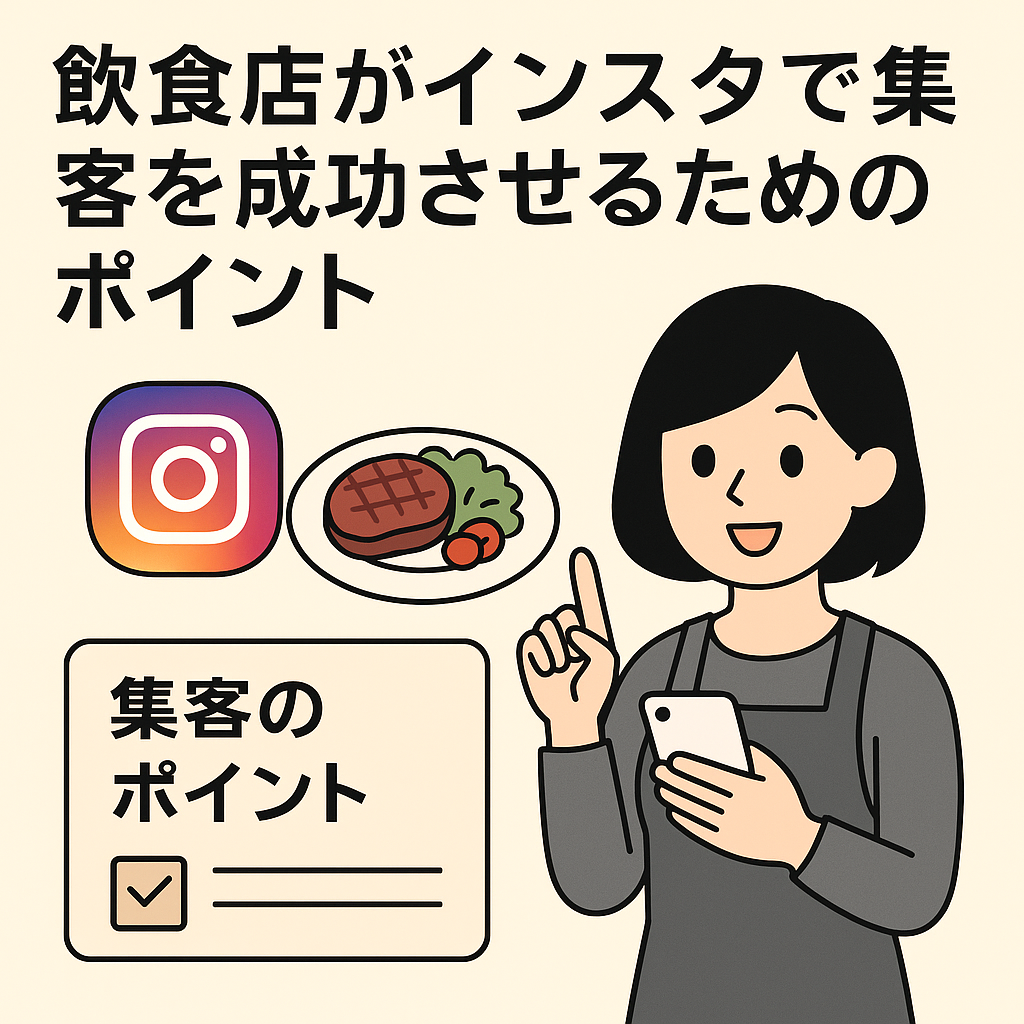 飲食店がインスタで集客を成功させるためのポイント