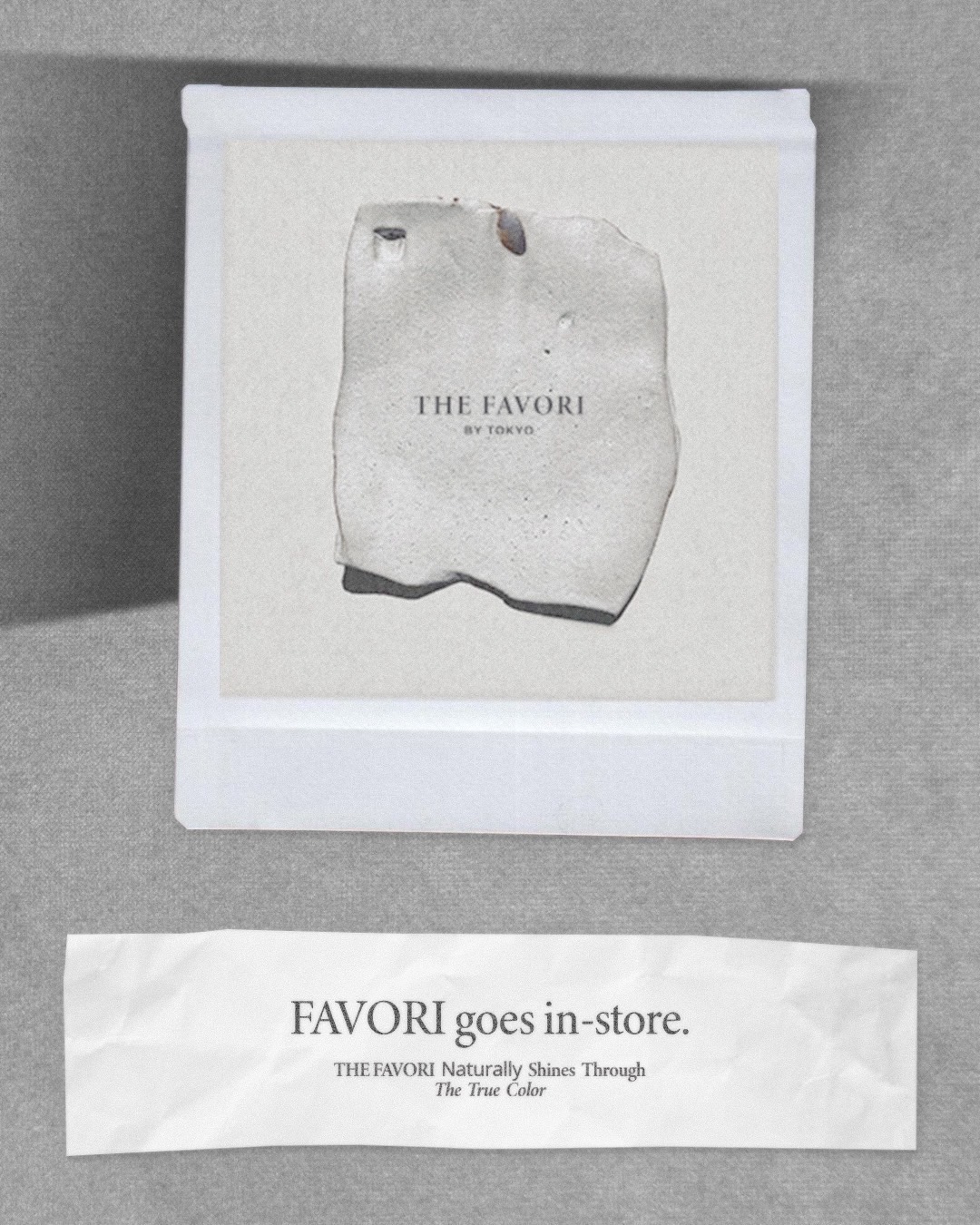 THE FAVORI goes in-store in April🌷