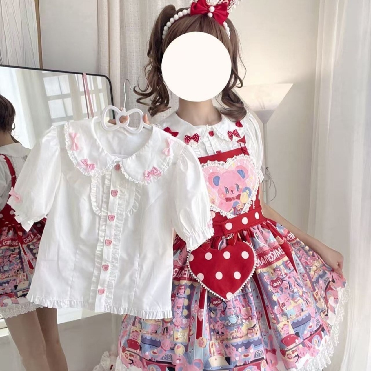 ゆめかわいいブラウスの着回し方!1枚で王道から天使界隈まで叶える4つのコーデ