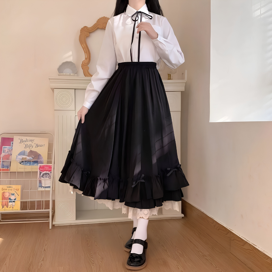 ロリィタのスカート丈は短めと長めどっちが似合う?失敗しない選び方の黄金バランス