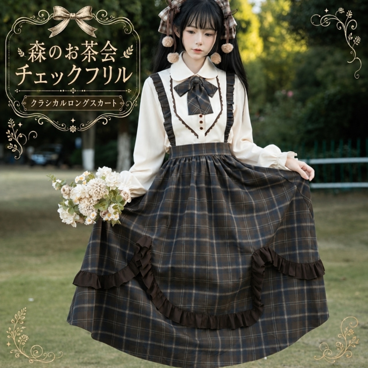 クラロリの秋服選び|初心者が上品に見せる色・素材・丈感【No.4】