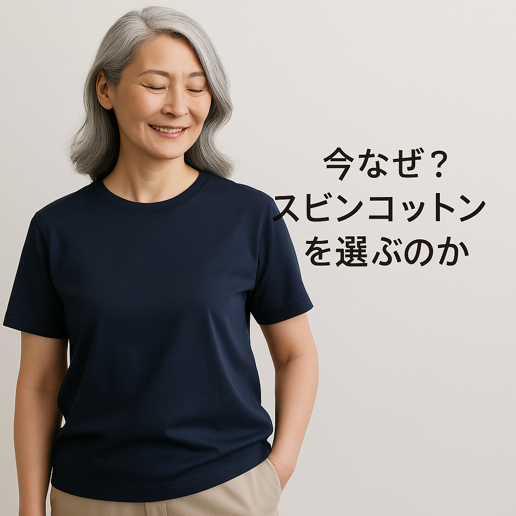 🌿今なぜ？スビンコットンを選ぶのか