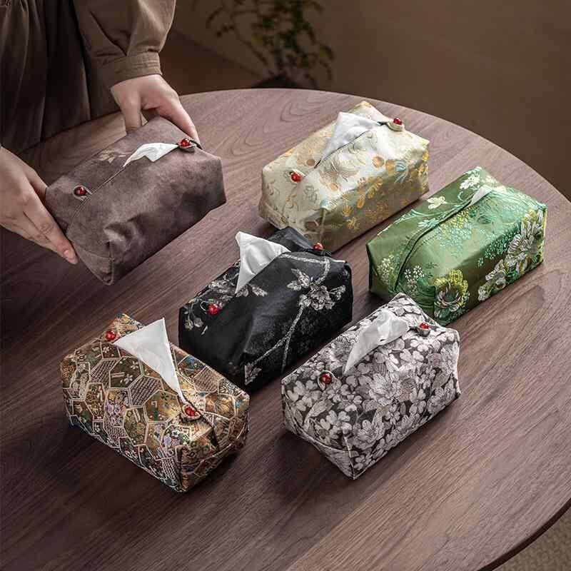 禅スタイルが暮らしに馴染む「新中国風」ティッシュケース