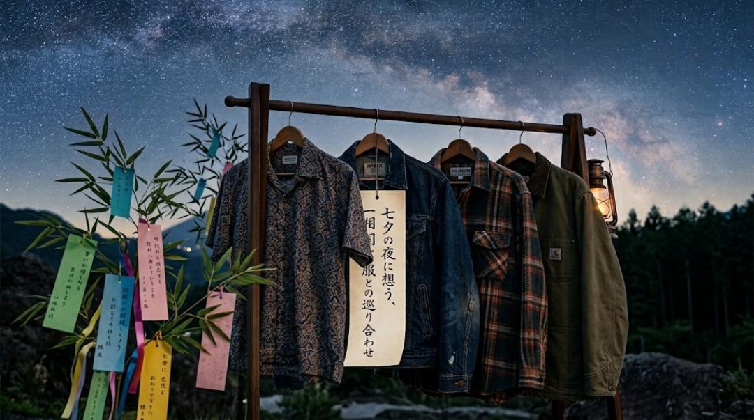 七夕の夜に想う、一期一会の服との巡り合わせ
