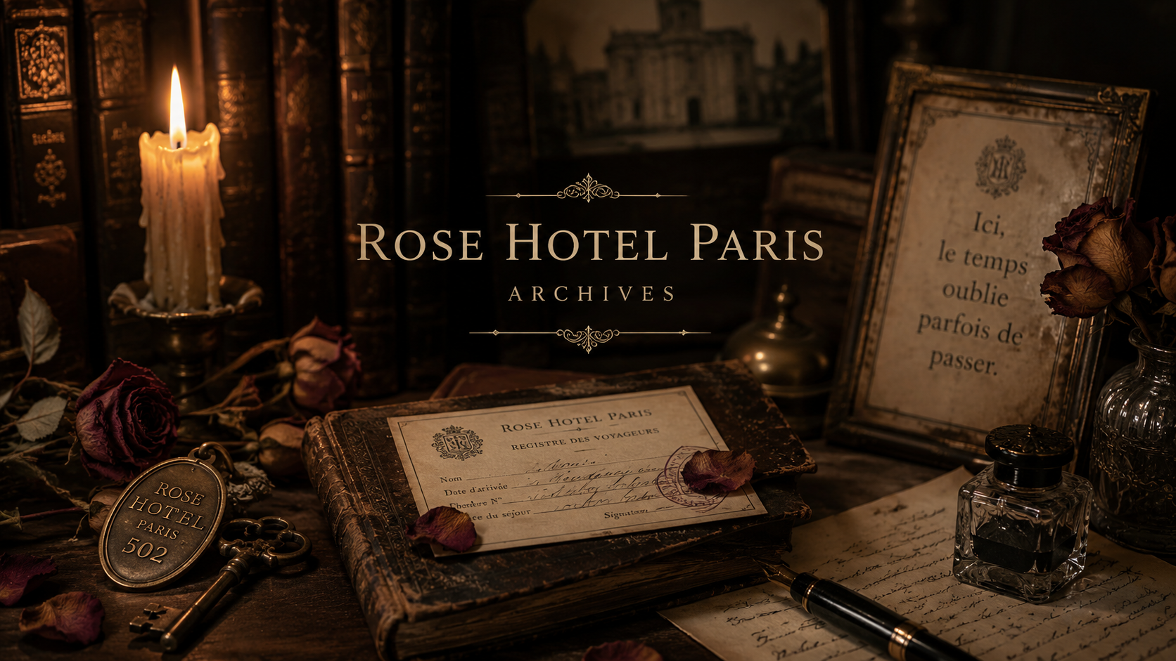 Rose Hotel Parisへようこそ