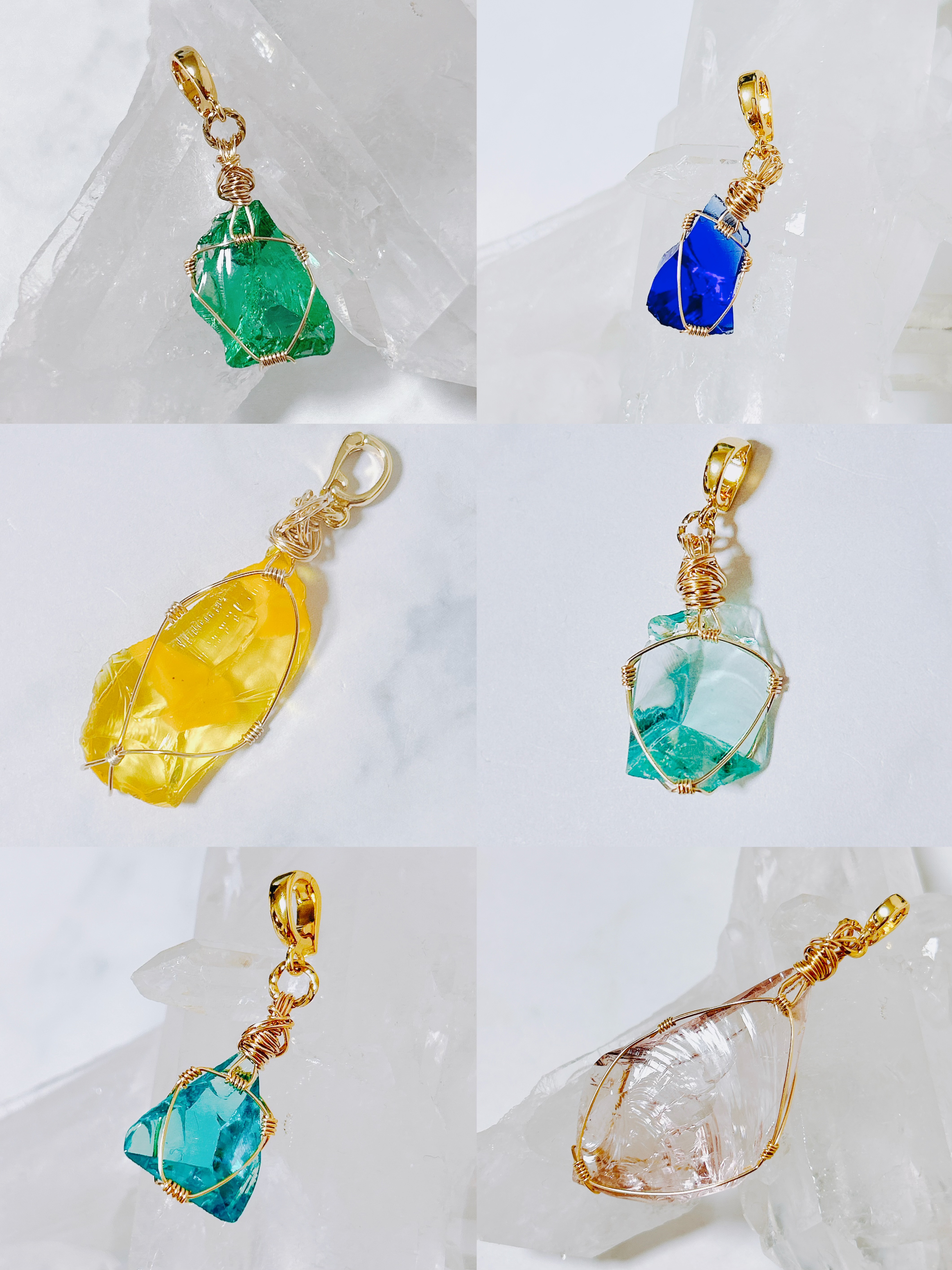 新作アンダラクリスタルジュエリー６点UP! (最終更新)しました。