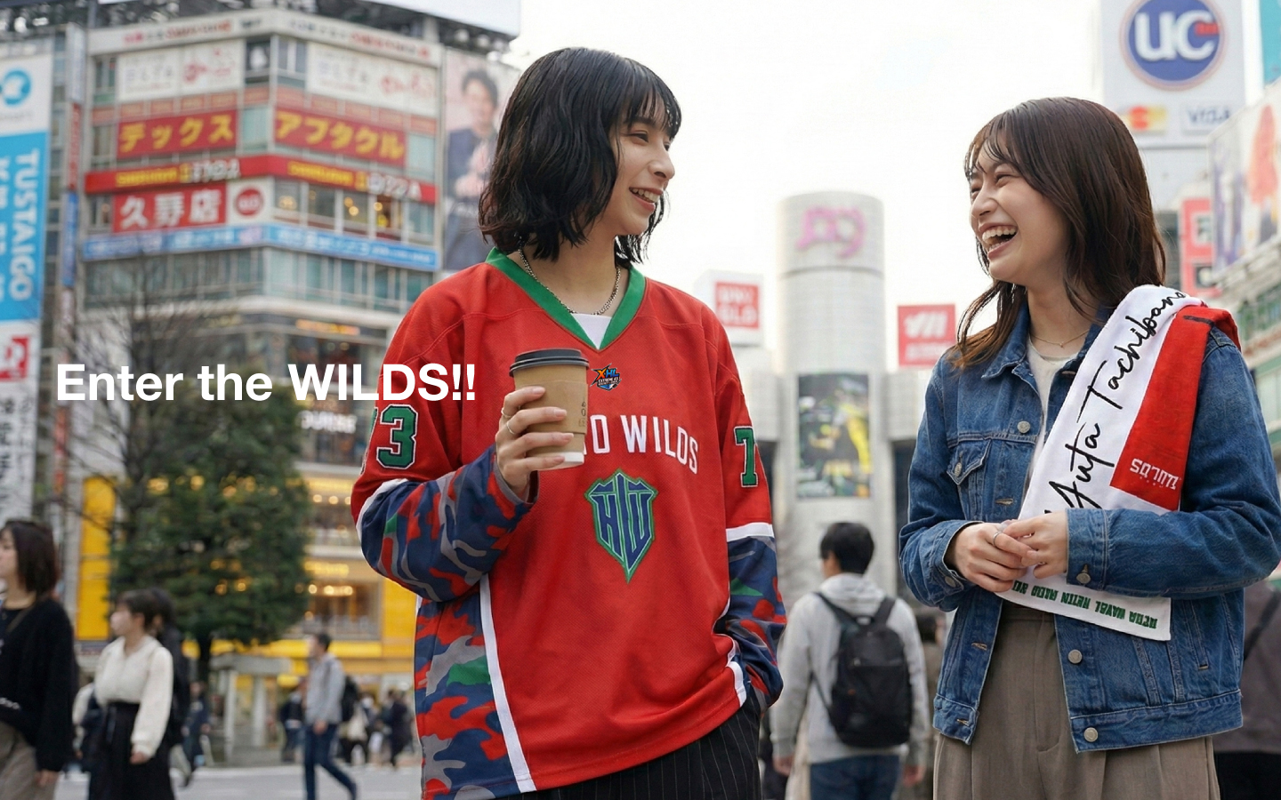 TOKYO WILDS × 立花裕大 応援アンバサダーコラボグッズリリース