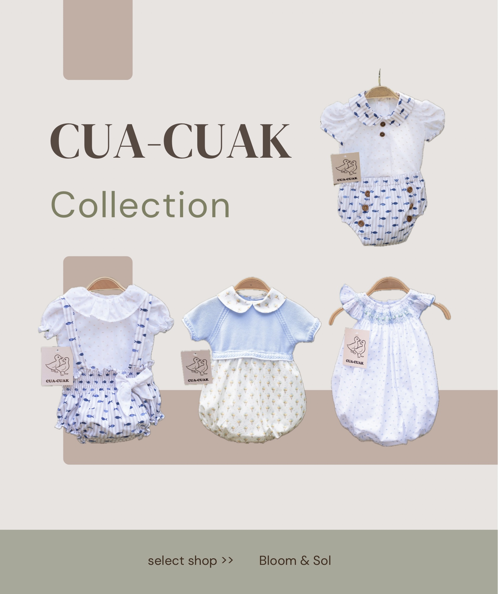 ヨーロッパベビーブランドで上品コーデ♪