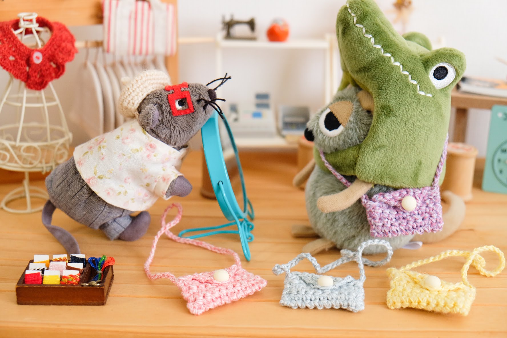 〝Tailor NEZU〟の定番アイテム！「おでかけバッグ」を作りました
