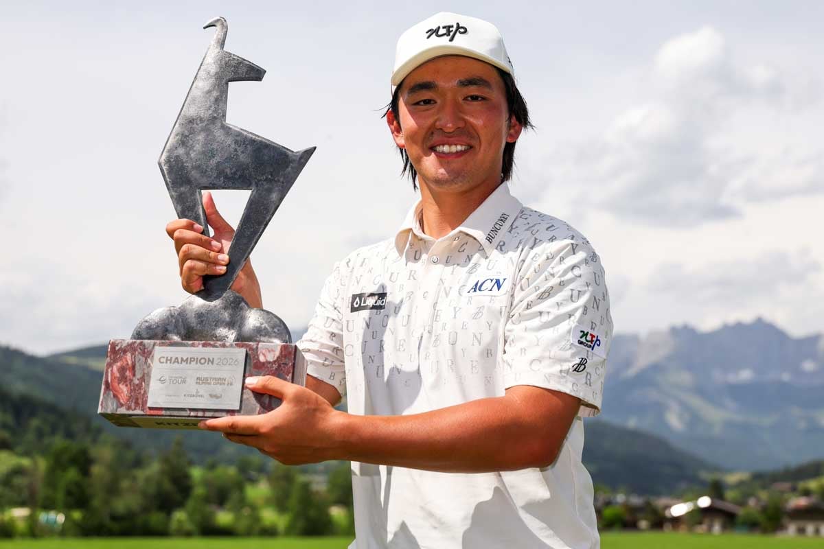 金子駆大プロ  DPワールドツアー優勝