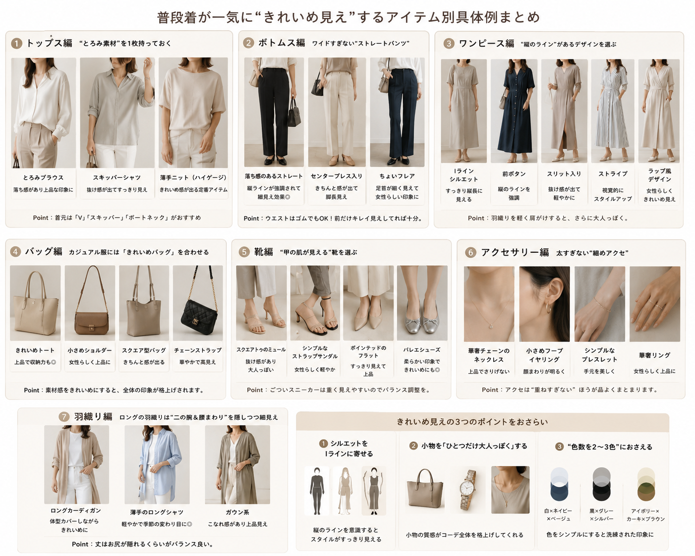 大人の日常に“きれいめ”をひとさじ。50代店長の簡単スタイル改善術