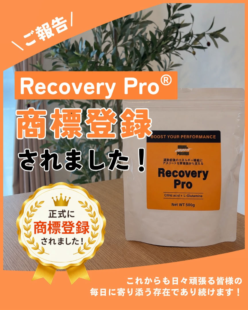 Recovery Pro商標登録!