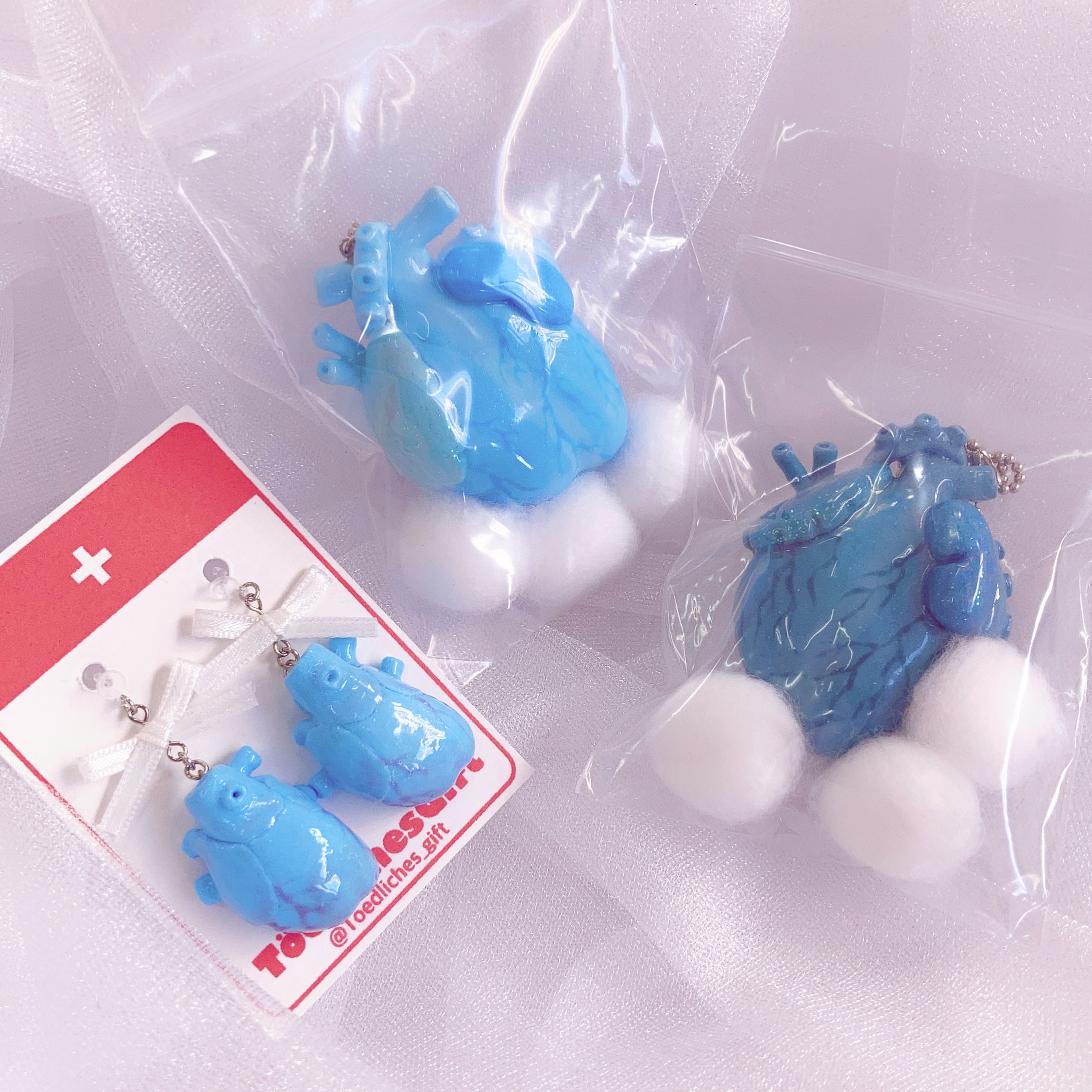 ブルー系心臓のkawaii使い方💙