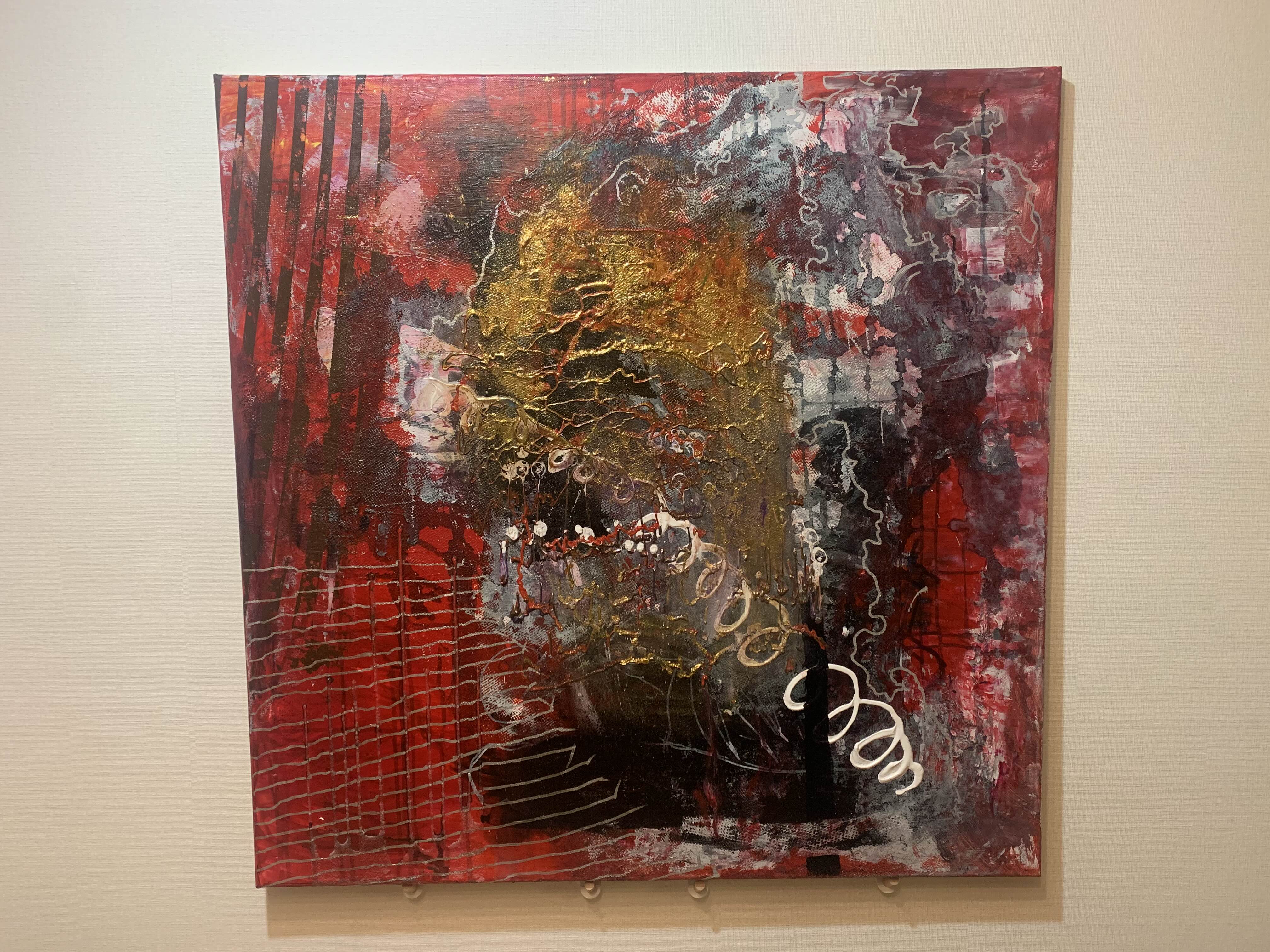 新作!原画作品『朱の閃き(Flash of Crimson)』