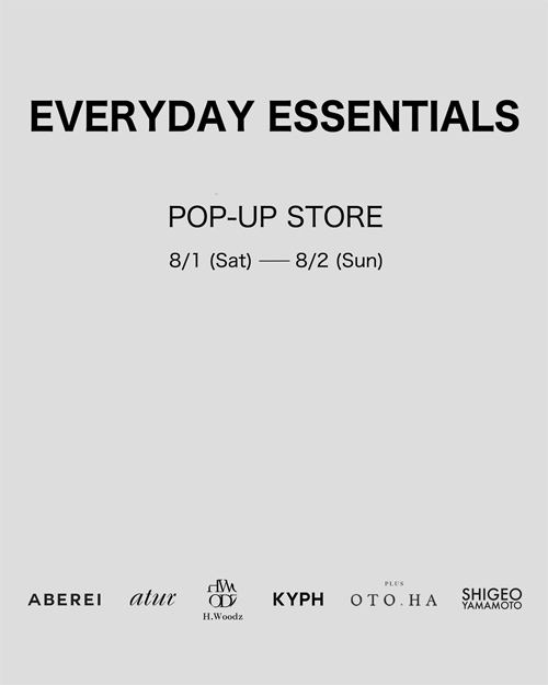 EVERYDAY ESSENTIALS