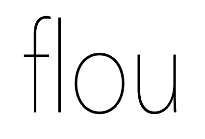 オリジナルブランド「flou」について