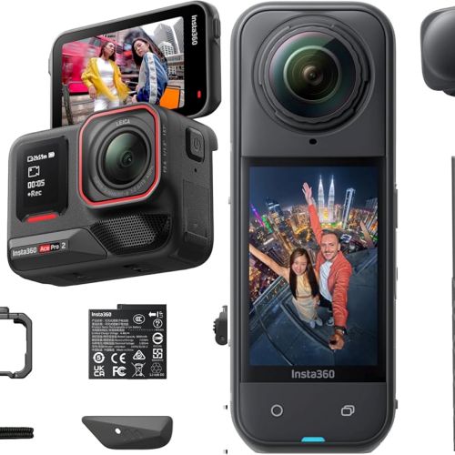 【BLACK FRYDAY】“撮り逃しゼロ”へ。動画撮影にどれを選ぶ？ Insta360の最新機種