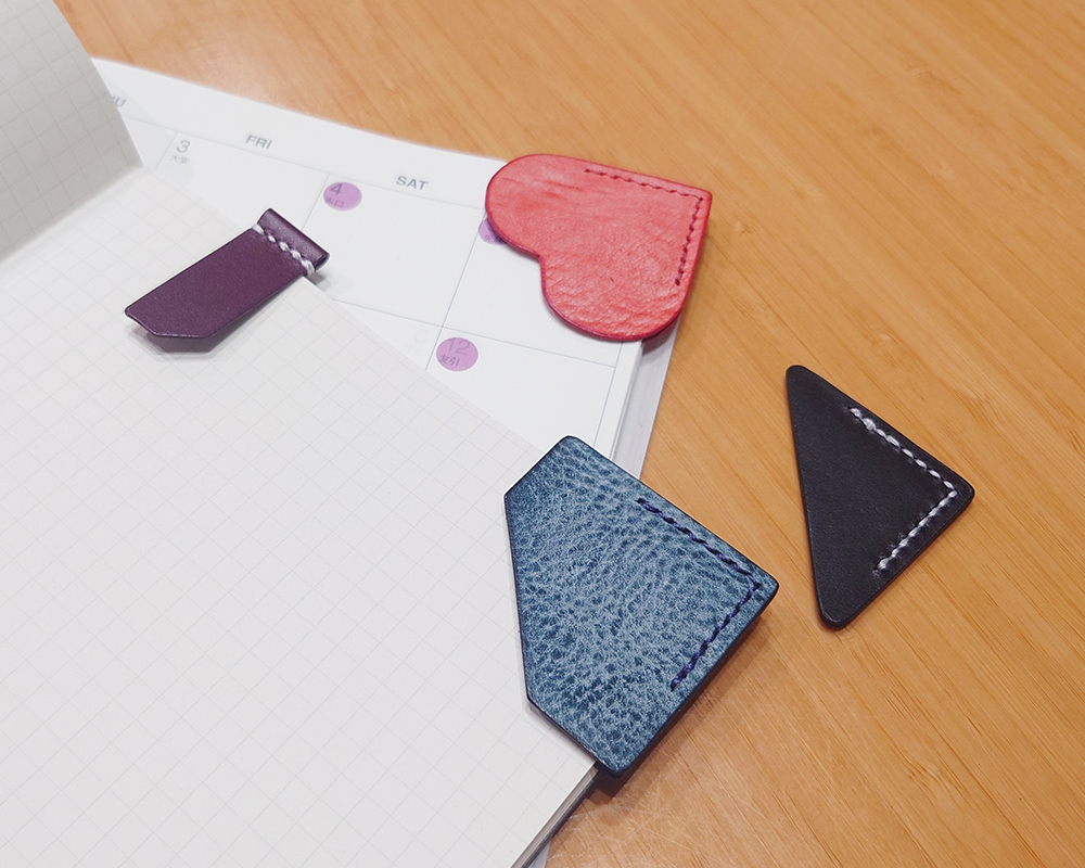 【無料型紙】はぎれでつくるブックマーク作り方・型紙