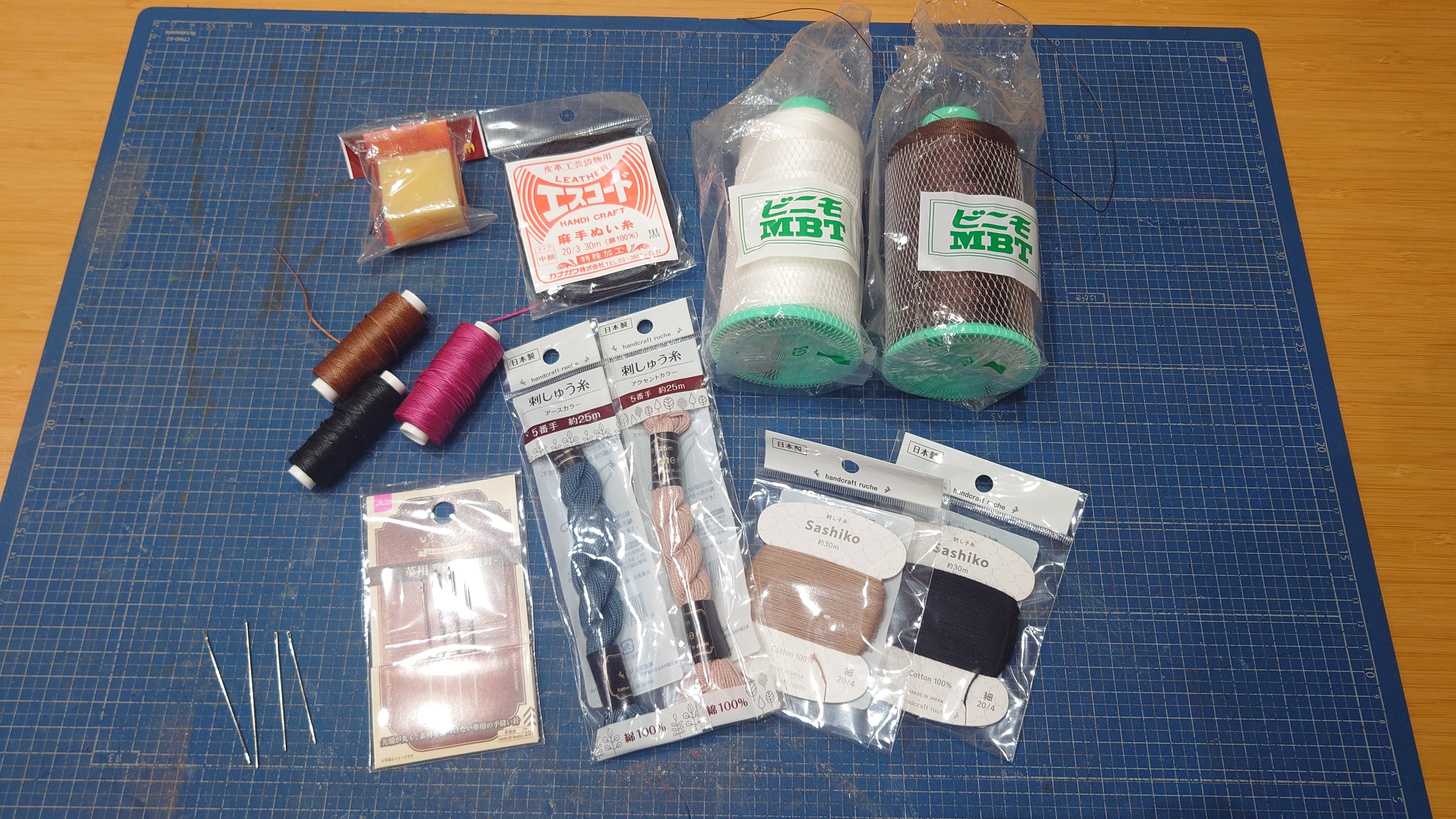 糸の選び方｜手縫いのレザークラフトをもっと楽しむために