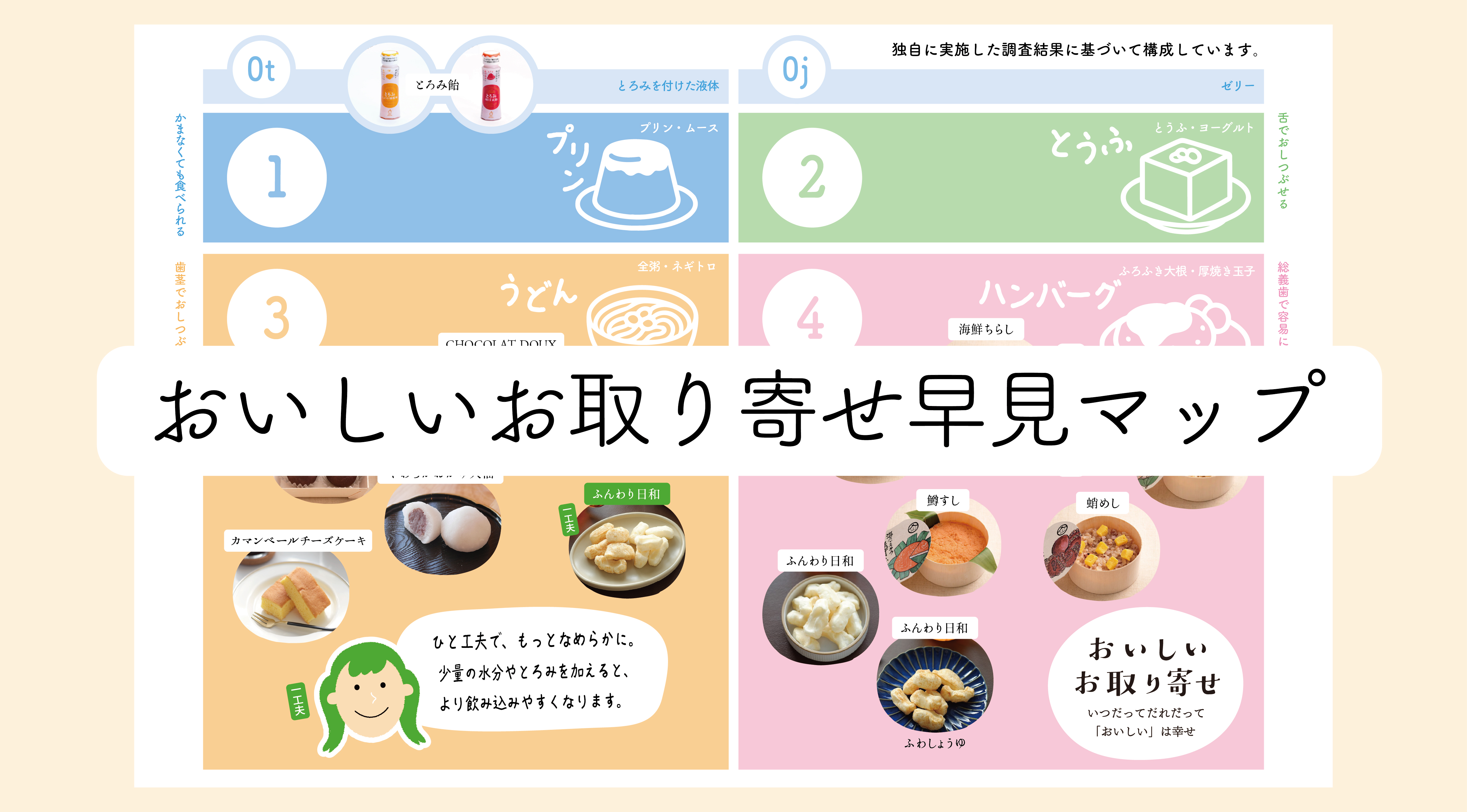 おいしいお寄せ早見マップ