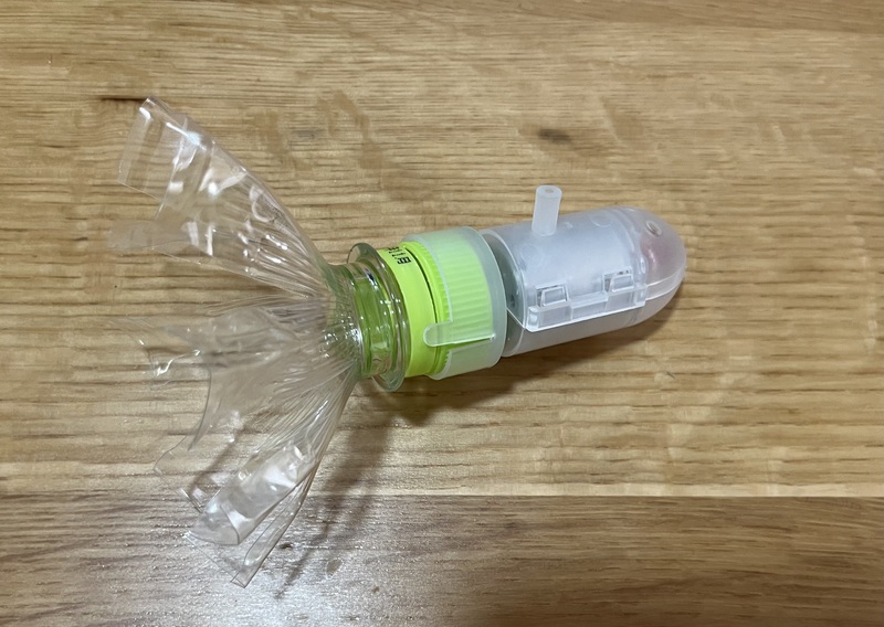 今日は風力発電つくってみた