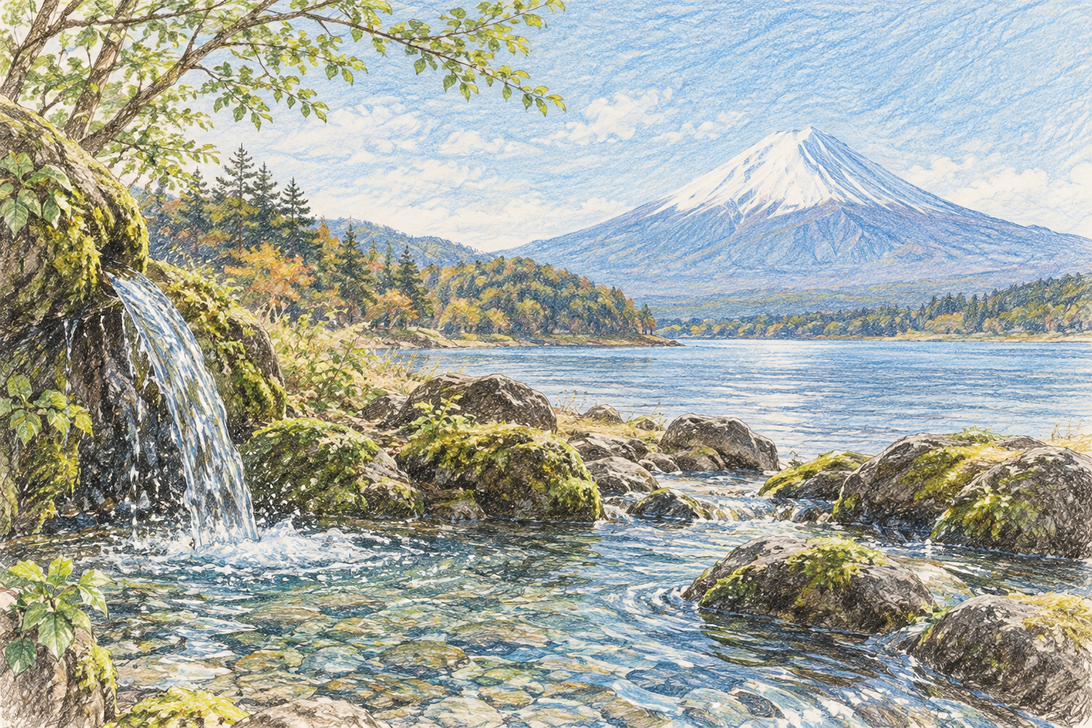 ごはんは、水から。