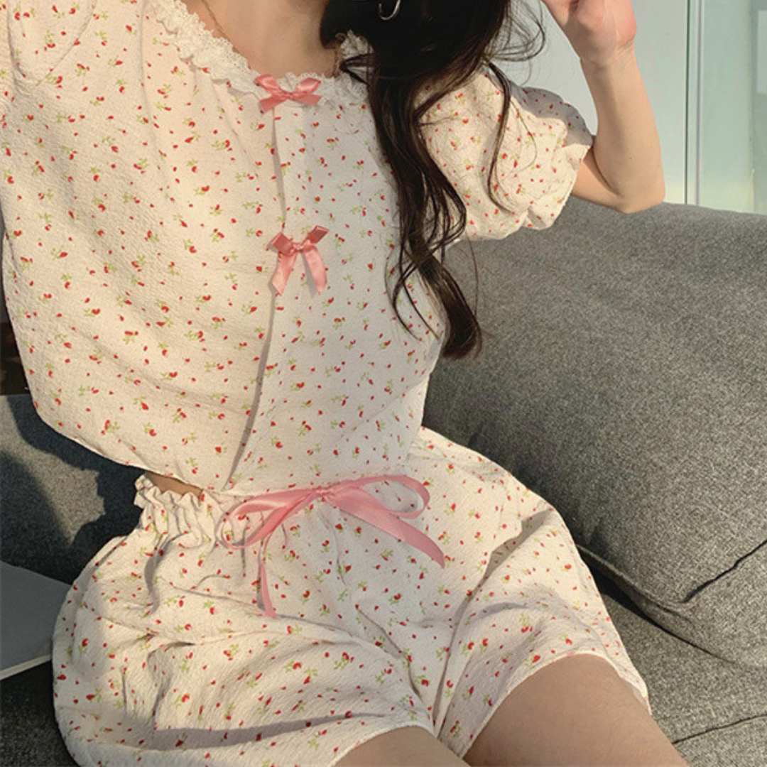 🌼華やかで可愛い！花柄ルームウェア・パジャマ4選 — pajamme特集