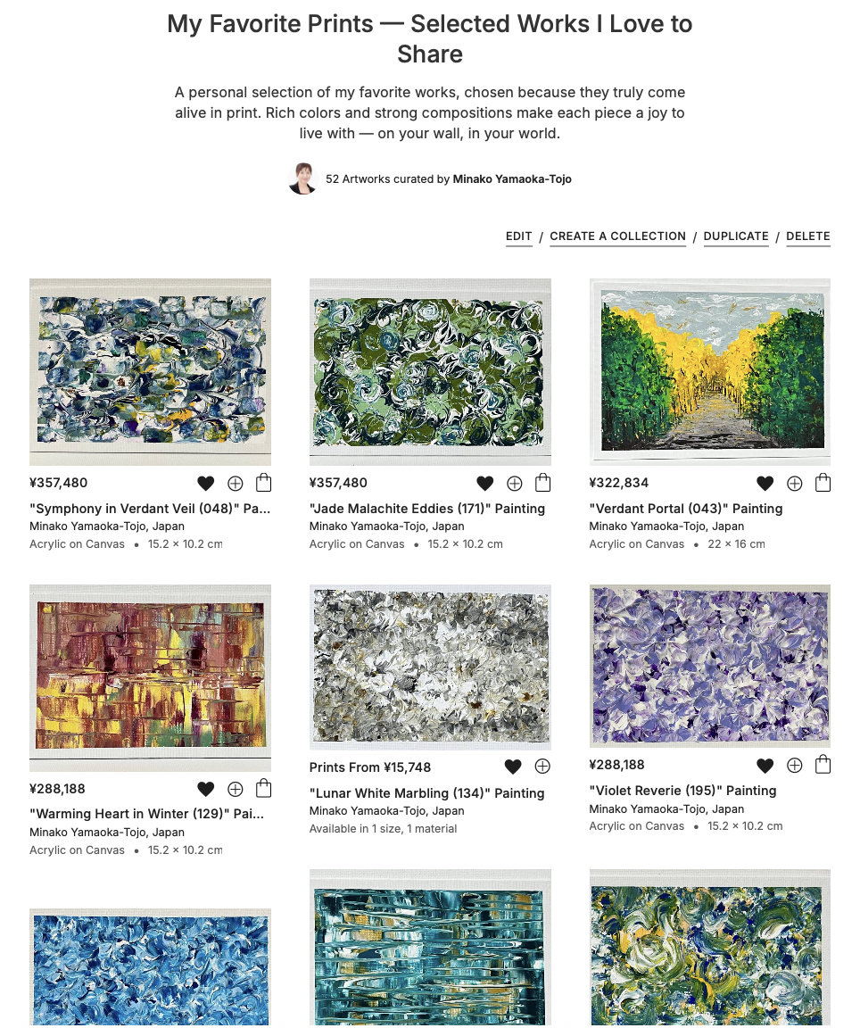 Saatchi Art おすすめプリントコレクション「My Favorite Prints」公開 |