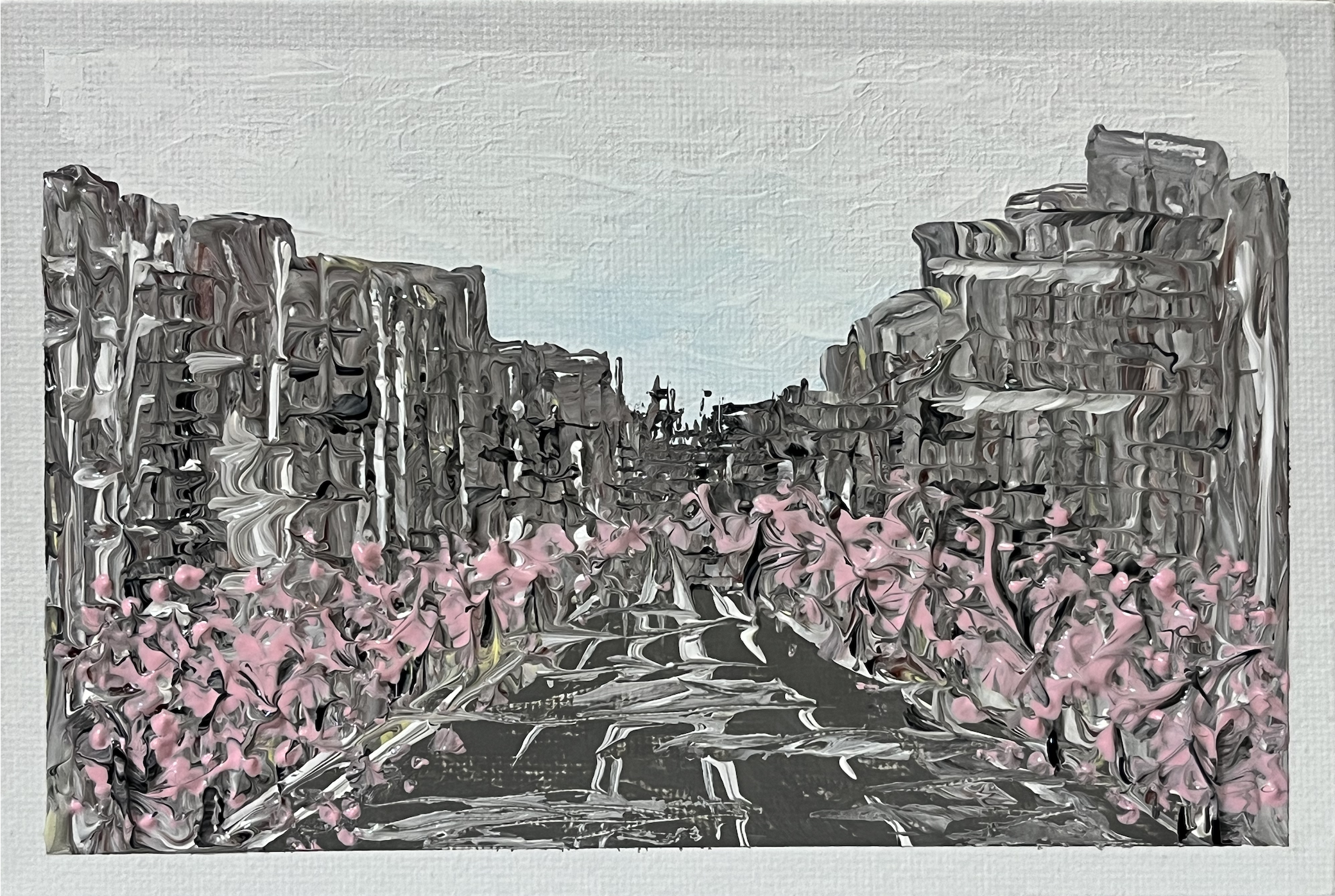 お気に入りのショート動画シリーズ４ | 色彩の花びらが織りなす癒し抽象画をゆったりお届けします